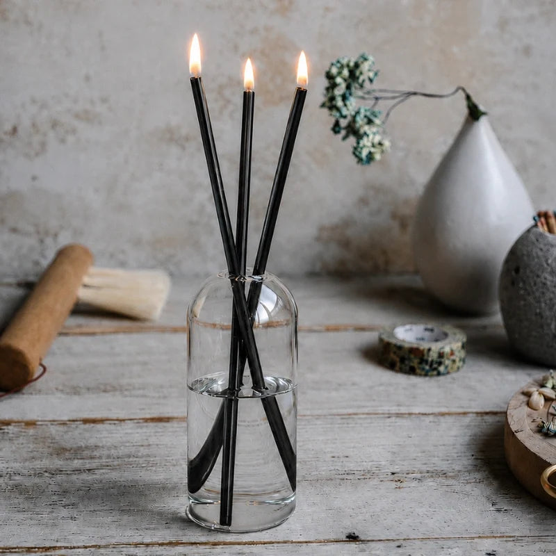 Refillable Smokeless Oil Candles