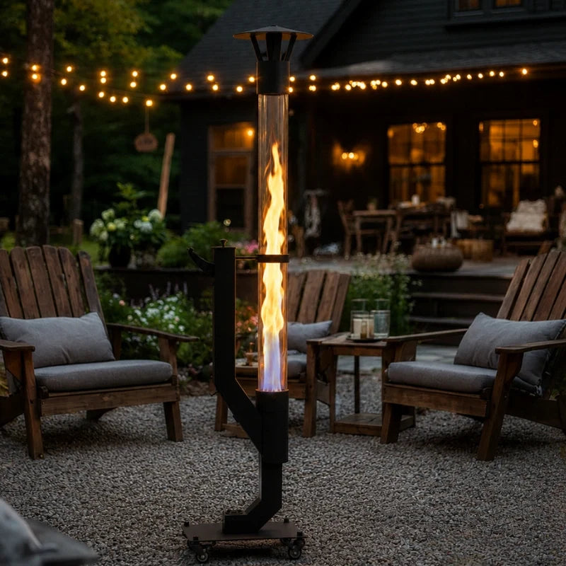 Outdoor Pellet Torch for Patio