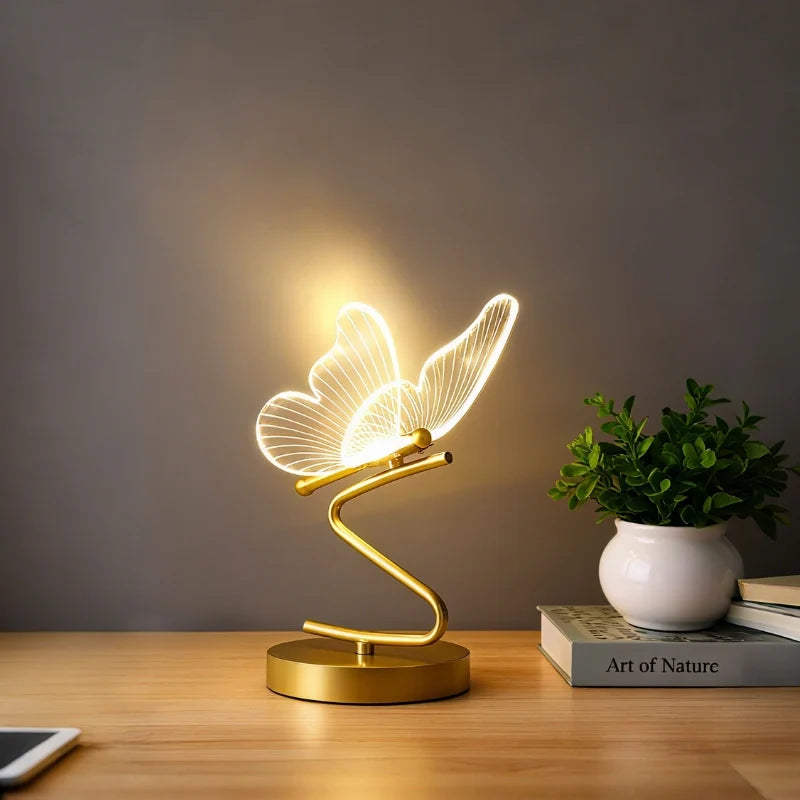 Butterfly LED Table Lamp