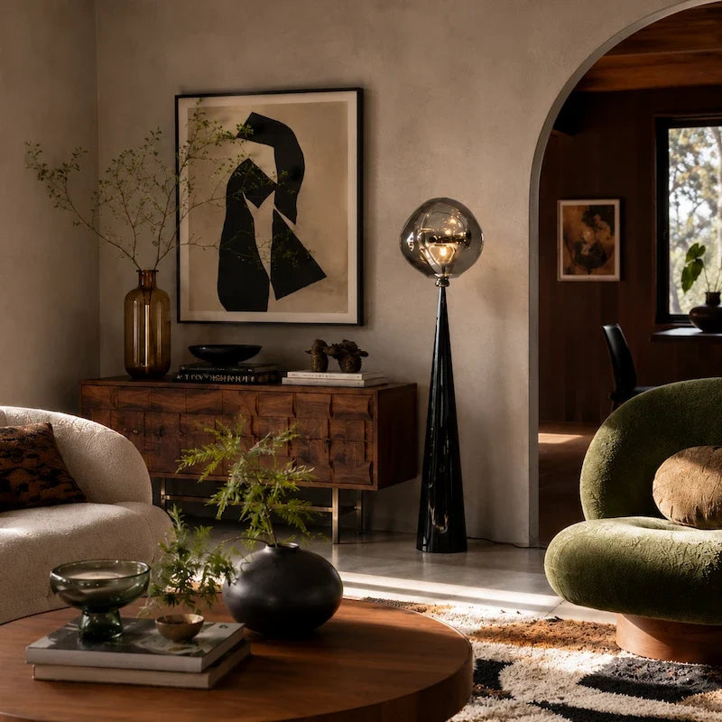 Modern Sculptural Floor Lamp