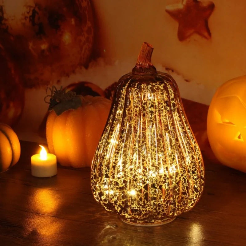 Hand-Blown Glass Table Lamp