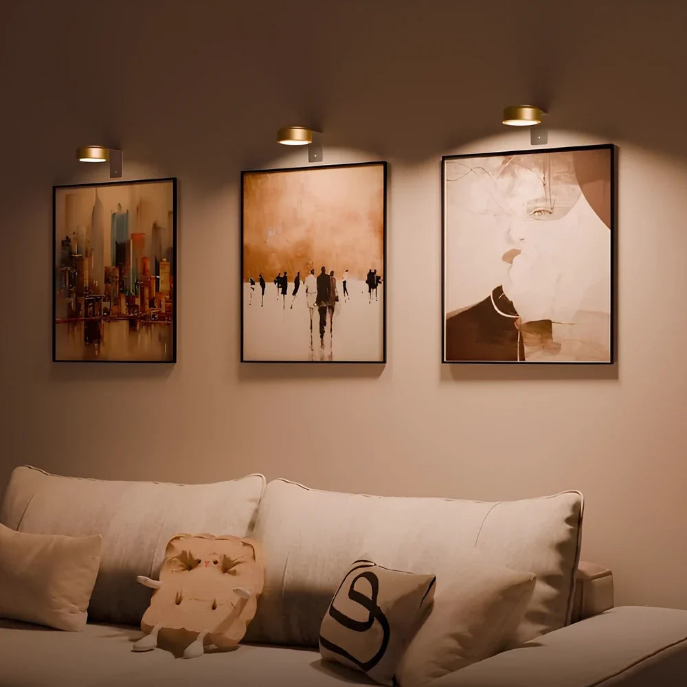 Rechargeable Picture Light for Artwork