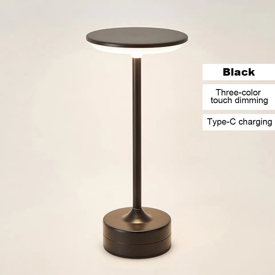 Rechargeable Cordless Table Lamp - Touch Dimmable