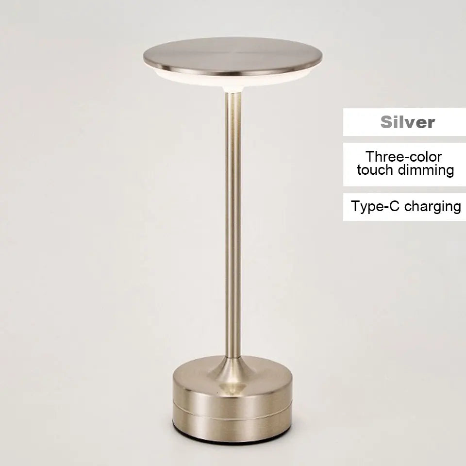 Rechargeable Cordless Table Lamp - Touch Dimmable