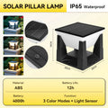 Solar Globe Garden Post Light