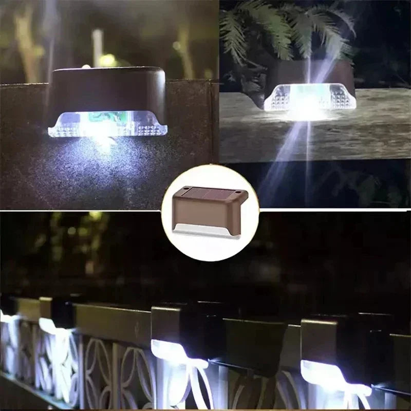 Solar Deck Lights - Waterproof Step and Stair Lights