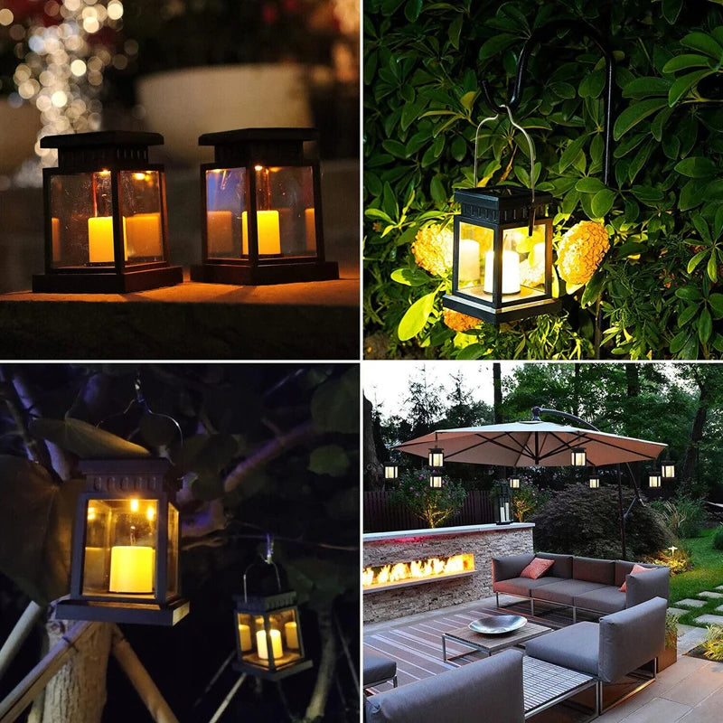 Palace Solar Candle Lantern