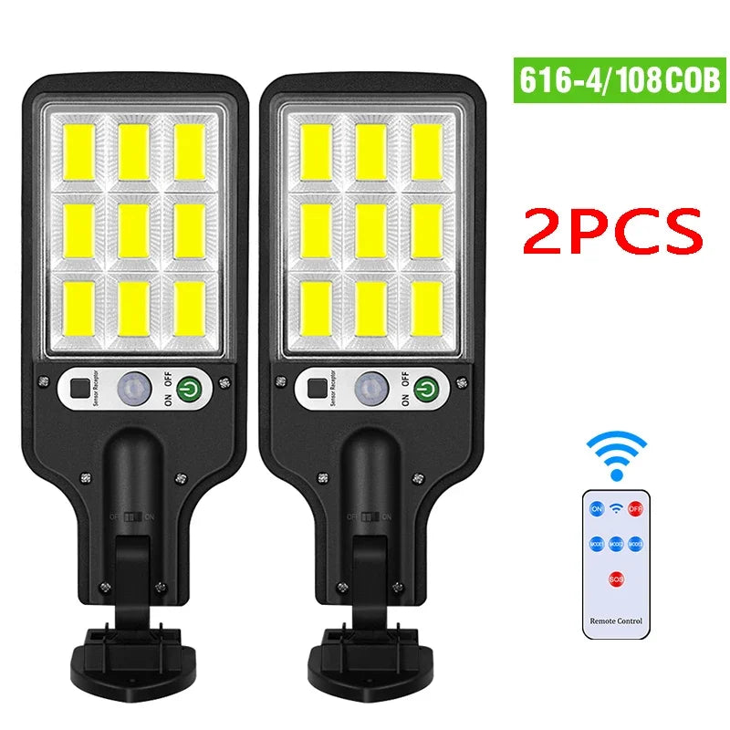 Solar Motion Sensor Light - Outdoor Security Wall Light