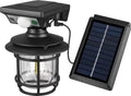 Retro Solar Outdoor Wall Lantern