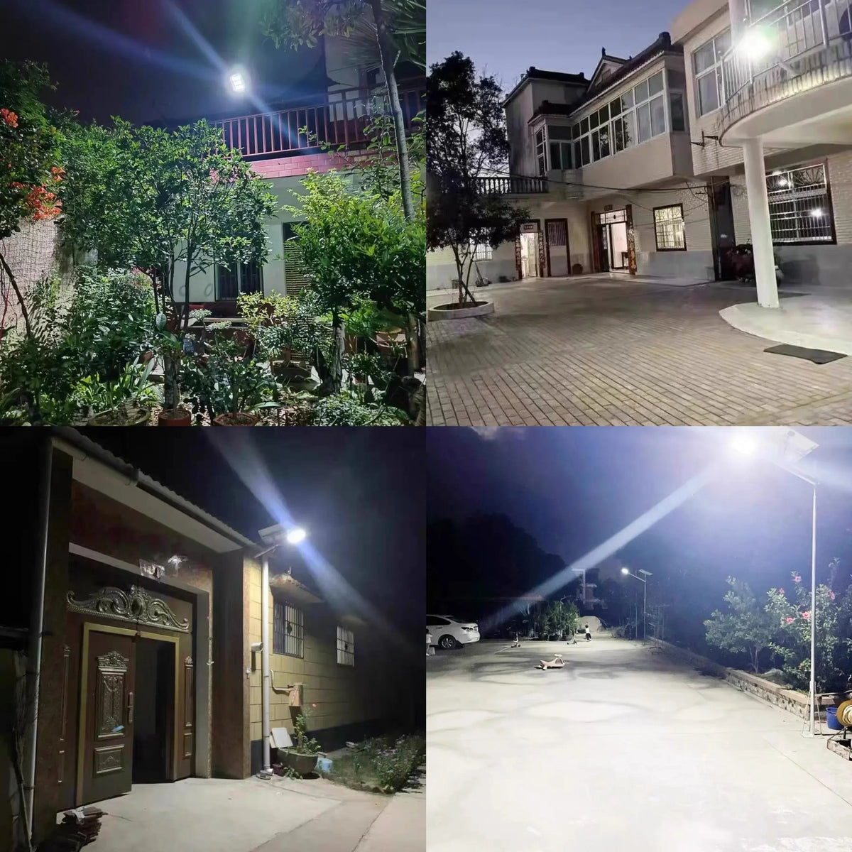 Solar Motion Sensor Light - Outdoor Security Wall Light