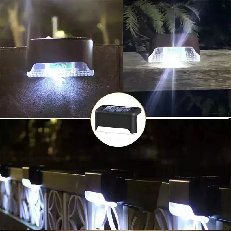 Solar Deck Lights - Waterproof Step and Stair Lights
