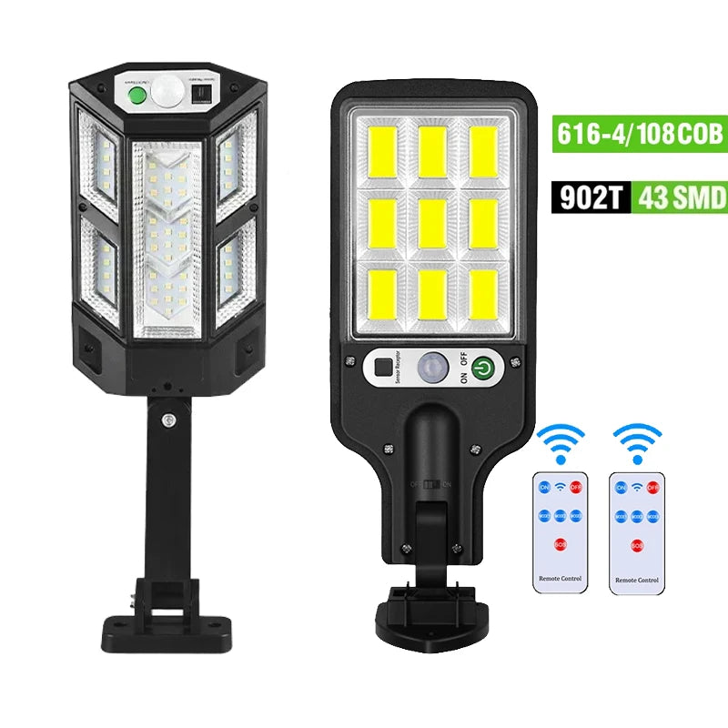 Solar Motion Sensor Light - Outdoor Security Wall Light