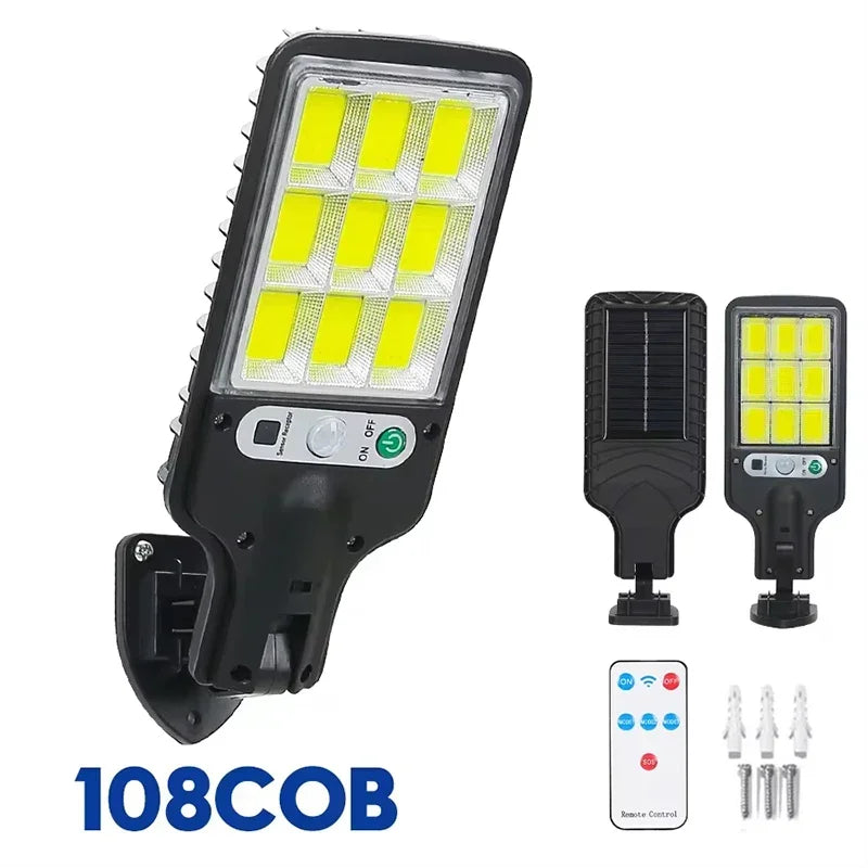 Solar Motion Sensor Light - Outdoor Security Wall Light