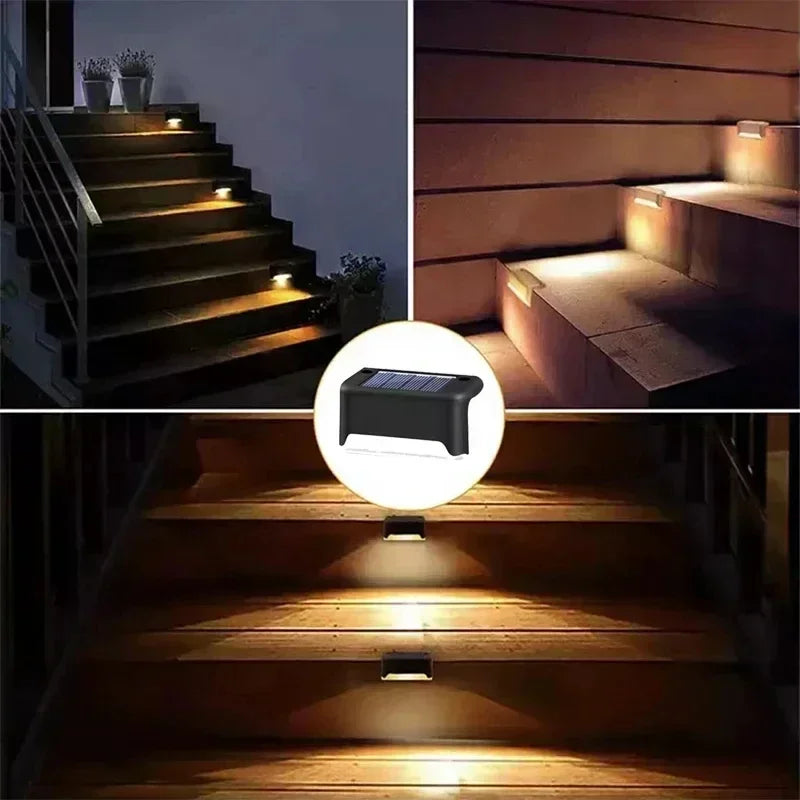 Solar Deck Lights - Waterproof Step and Stair Lights