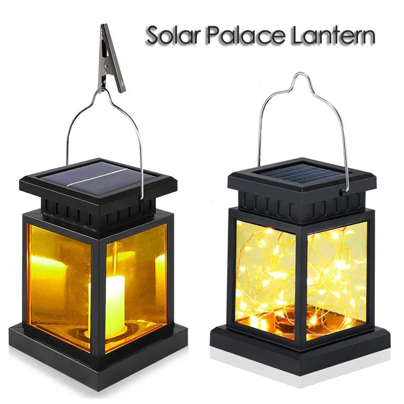 Palace Solar Candle Lantern