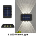 Solar Fence Lights - Waterproof Outdoor Wall Lights