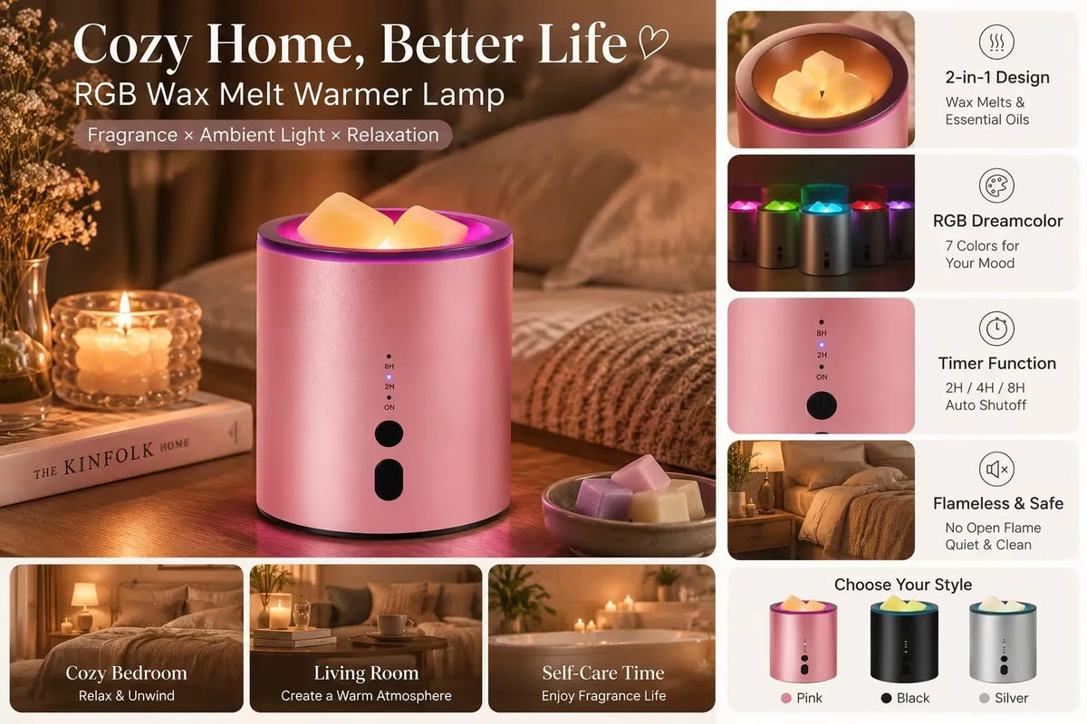 Modern Candle Warmer Mood Lamp