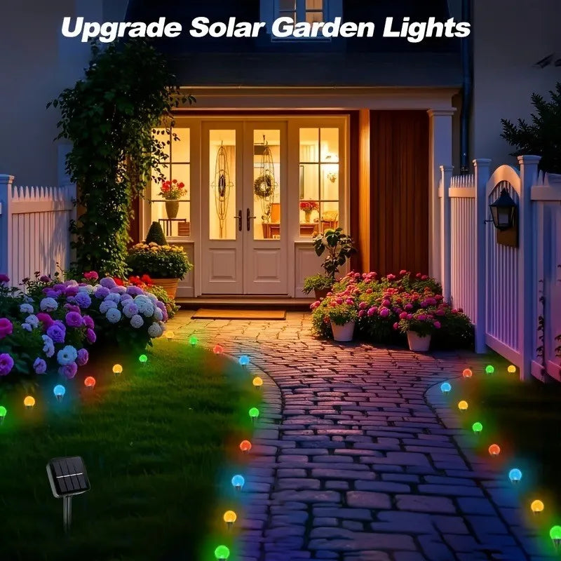 Crystal Bubble Solar Garden Lights - 20 Piece Set