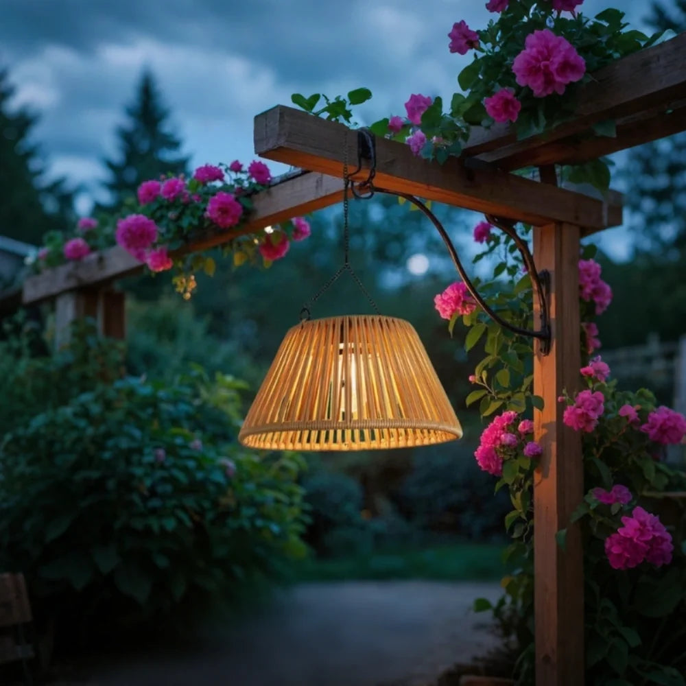 Solar Rope Lantern for Patio