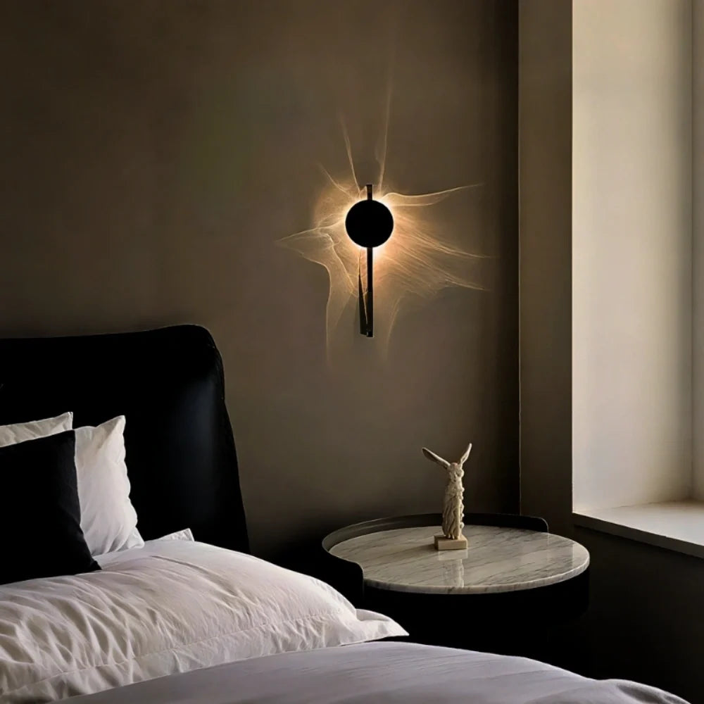 Modern Ripple LED Wall Sconce