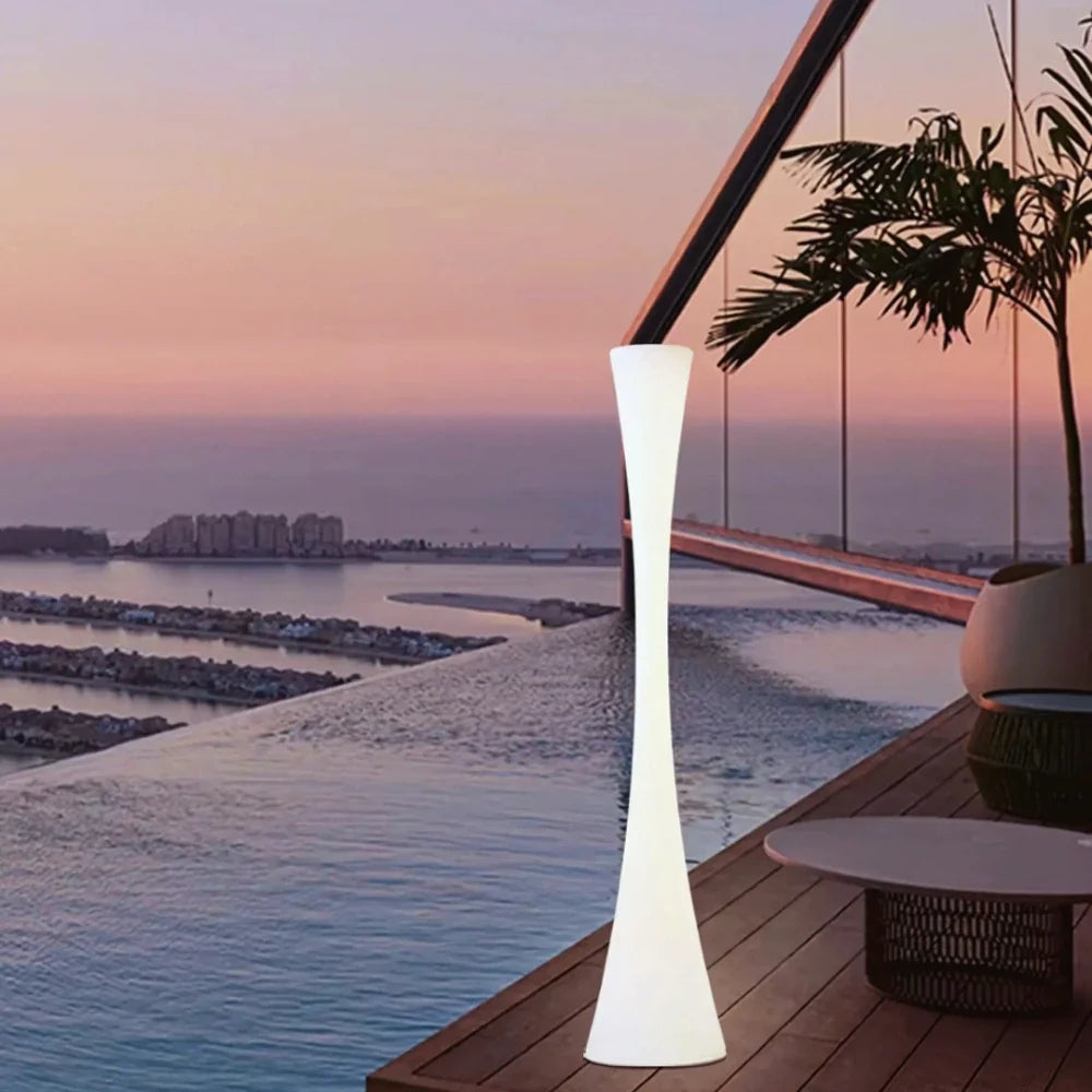 Modern Outdoor Solar Floor Lamp
