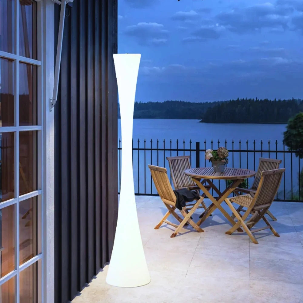 Modern Outdoor Solar Floor Lamp
